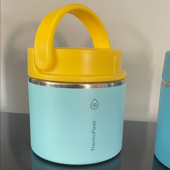 Thermoflask 20Oz each Insulated Food Jars - Yellow and Blue - Picture 2 of 9